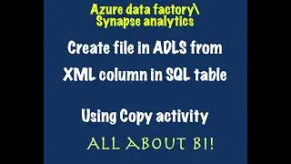Azure Data Factory - Create files from column data using Copy activity