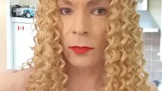 Crossdresser boot try on from AliExpress