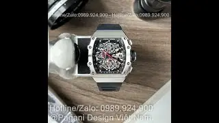Pagani Design YS011 – Black – 39.5mm – Seiko Epson YM92 – Quartz – PD YS011