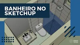 How to model a bathroom in SketchUp