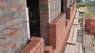 Начало облицовочной кладки кирпича без опыта