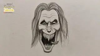 Time Lapse Video ▶️ Knull Face Drawing From Venom 3 #timelapse #venom3 #drawing