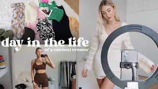 Day in the life of a content creator! daily vlog
