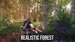 Realistic Forests! - Skyrim Mods | Nature of the Wild Lands | Gameplay Showcase