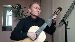 Григорий Пономаренко. Оренбургский пуховый платок (на гитаре). Обработка Олега Копенкова