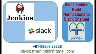 Jenkins - Slack Integration - Mithun Technologies - 9980923226