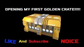 Opening my first golden crate in tds!