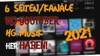 6 SEITEN/KANÄLE wo YOUTUBER BEKANNTE MUSIK herbekommen | Max!!! Reactions