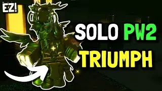 SOLO POLLUTED WASTELANDS 2 TRIUMPH WITH OP HACKER | Roblox Tower Defense Simulator TDS