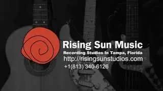 Rising Sun Music recording studios in Tampa, Florida sponsored by BornAMusician.com