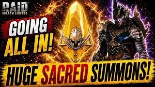GOING BROKE FOR SYDAX! SACRED SHARD SUMMON RUSH! RAID: Shadow Legends