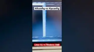 What is the difference between ifconfig and ipconfig command | Linux CLI vs Windows CMD