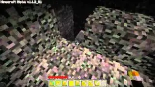 Let's Play Minecraft Episode 11 - Cave crawling 3 SHIT MY STUFF