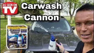 Car Wash Cannon - Testing As Seen On TV Products