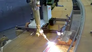 Flame Cutting Automation | Oxy Fuel Cutting |  Inside & Outside Radius