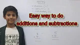 #additions #subtractions #easywaytodoadditions     #easywaytodosubtractions