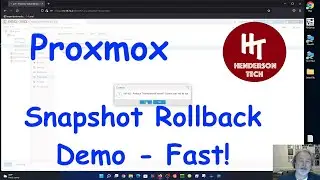 Proxmox Snapshot Rollback - Quick Demo