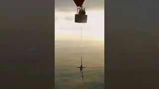на воздушном шаре с пилоном! это Нереально!! 