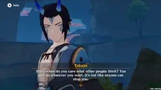 [Genshin Impact] Arataki Itto meets Takuya the Blue Oni - Chinese Voice Eng Sub