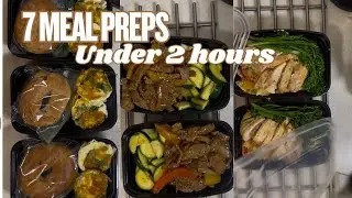 Easy Weekly Meal Prep: Breakfast, lunch and dinner!