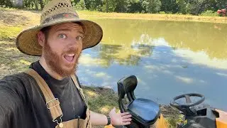 Pond Maintenance & Cleanup: Mowing