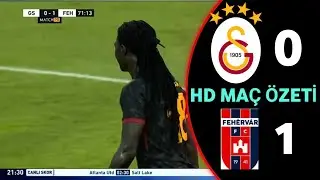 GALATASARAY - MOL FEHERVAR[0-1] MAÇI ÖZET 1080 HD HAZIRLIK MAÇI