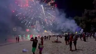 Countdown 2023 Bang Tao beach, Phuket