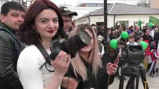 День Адыгского Черкесского флага. КБР Нальчик 25.04.2019