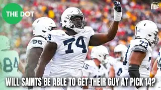 Will the Saints be able to get their guy at pick 14?