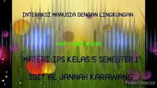 IPS Kelas 5, Interaksi manusia dengan lingkungan