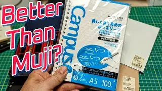 Japanese Paper Showdown: Muji vs Kokuyo Fountain Pen Test