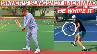 Jannik Sinner’s Next Gen Slingshot Two-Handed Backhand Explained
