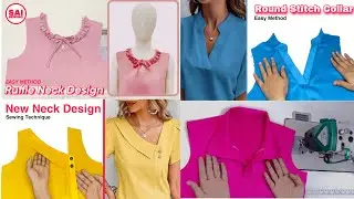[4] Great Neck designs for sewing Innovative and Creating  | Useful Sewing Tips and Techniques