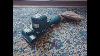 Пылесос-щетка "ЭЩП" СССР - краткий обзор и демонстрация работы