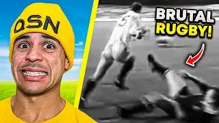 BRUTAL Old School Rugby!