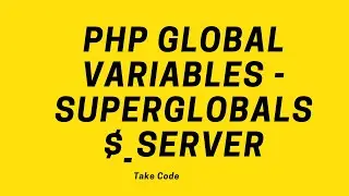 Php Global Variables  Superglobals $_SERVER