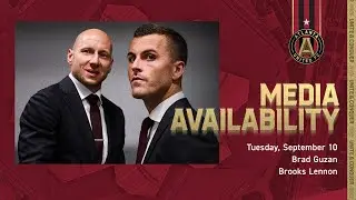 Brad Guzan and Brooks Lennon speak to media ahead of home match vs. NSH
