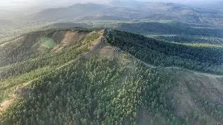 Пролетая над горой Егоза  Кыштым Озерск Сугомак