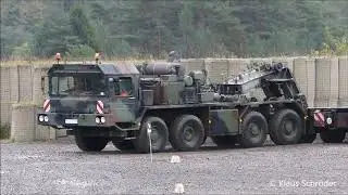 Schwerlasttransporte der Bundeswehr