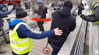 French POLICE VS Yellow Vests 🔥 BEST OF KARMA 2019