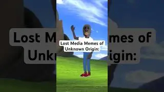 Lost Media Memes of Unknown Origin: #lostmedia #kden