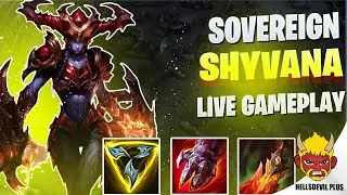 Tough Sovereign Shyvana Game! - Wild Rift HellsDevil Plus Gameplay