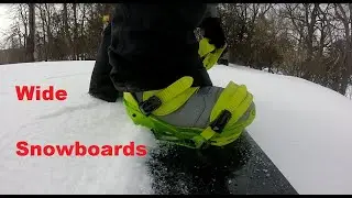 Wide Snowboard Test  Do You Need a Wide Snowboard for Size 11 12 or 13