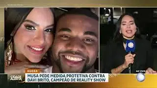 AO VIVO no Cidade Alerta, Davi Brito teria ameaçado Musa do Boi Garantido Tamires Assis com uma arma