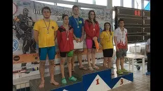2018.03.24  Kranj 100 sırtüstü Bayanlar  Nil Deniz Üder  01:05.26