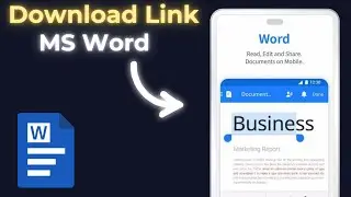 MS Word Mobile App Download Link