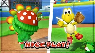 Fielder Celebrations for Every Mario Super Sluggers Character