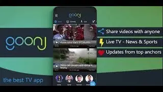 Goonj  Live TV News & Sports Highlights Video