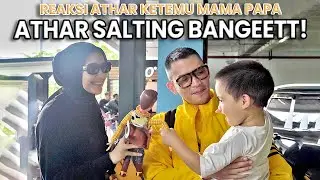 CITRA & REZKY GO TO EUROPE : JEMPUT MAMA PAPA DARI EUROPE, ATHAR KANGEN BERAT!!