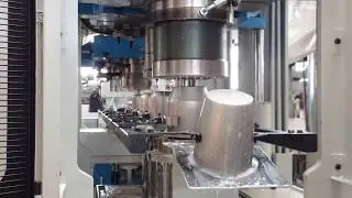 Ozkoc Hydraulic Transfer Press - Kettle production